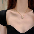 Load image into Gallery viewer, Hearts Flower Pendant Necklace