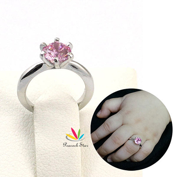 Anillo de bebé de plata de ley 925