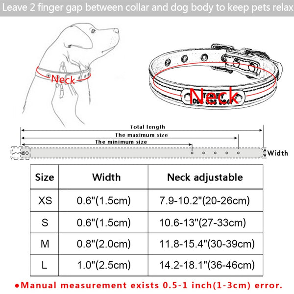 Collar de perro personalizado