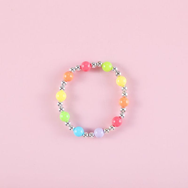 Conjunto de collar y pulsera de unicornio para niños