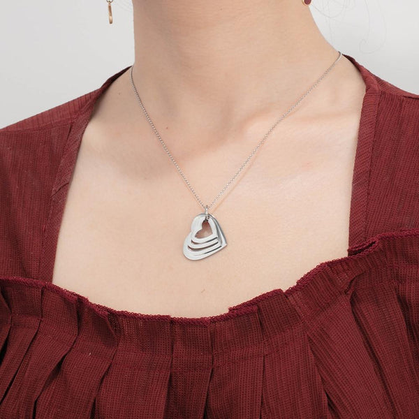 Collar Personalizado Cuatro Corazones