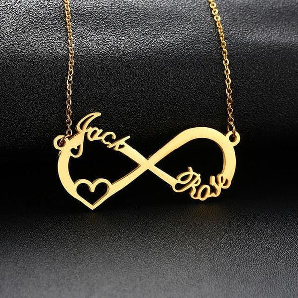 Collar Infinito 2-4 Nombres