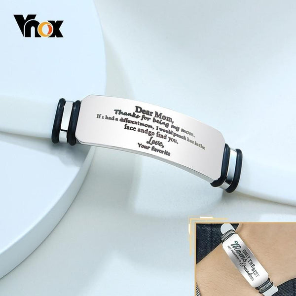 Pulsera de silicona para hija/mamá