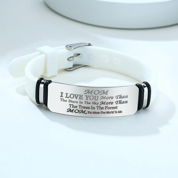 Pulsera de silicona para hija/mamá