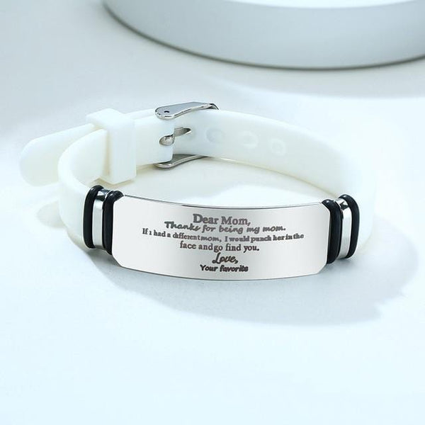 Pulsera de silicona para hija/mamá