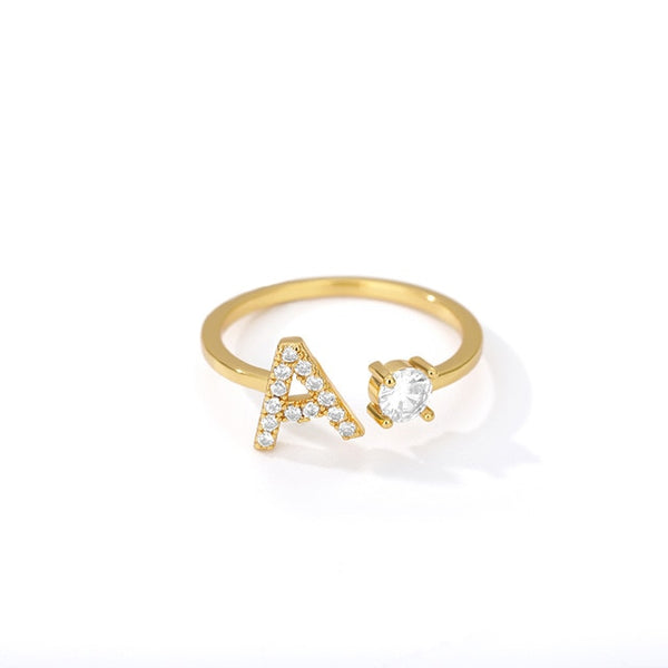 Anillo Ajustable Letra Inicial