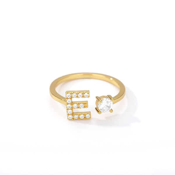 Anillo Ajustable Letra Inicial