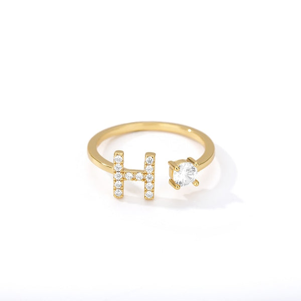 Anillo Ajustable Letra Inicial