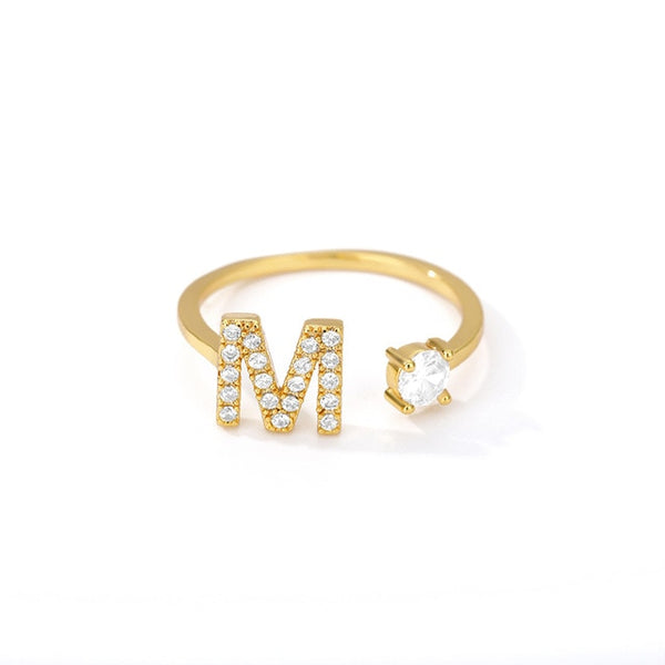Anillo Ajustable Letra Inicial