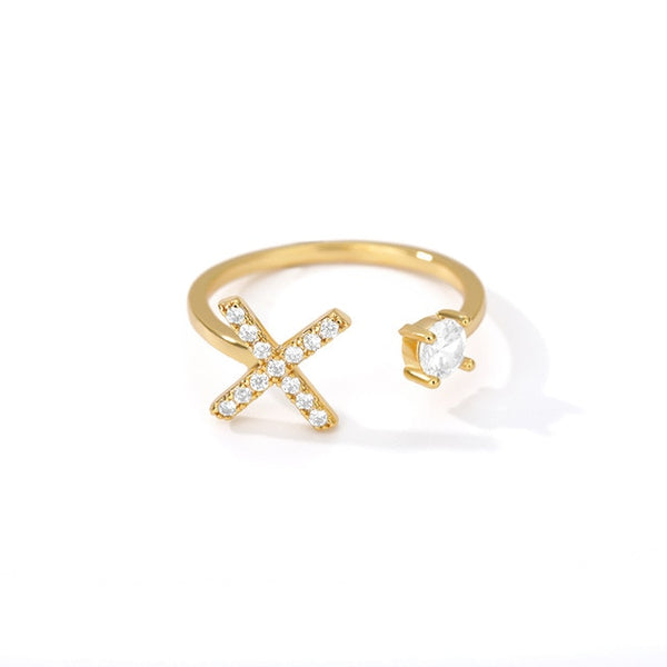 Anillo Ajustable Letra Inicial