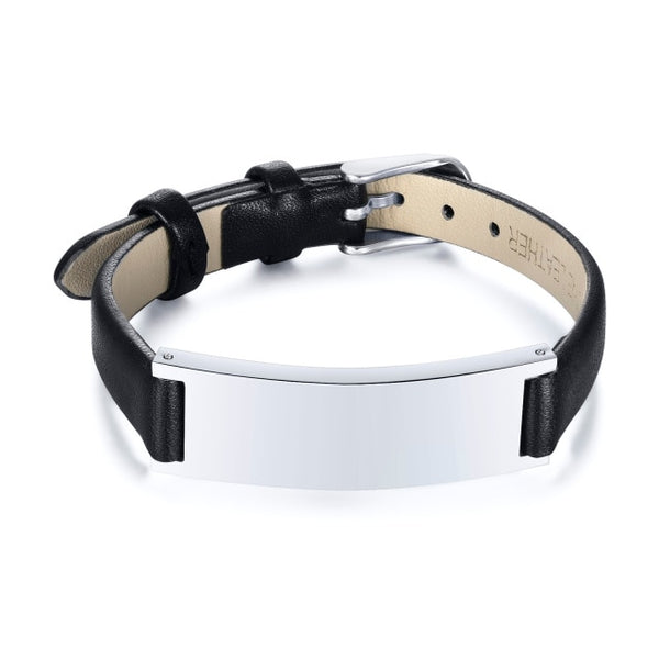 Pulsera de cuero personalizada