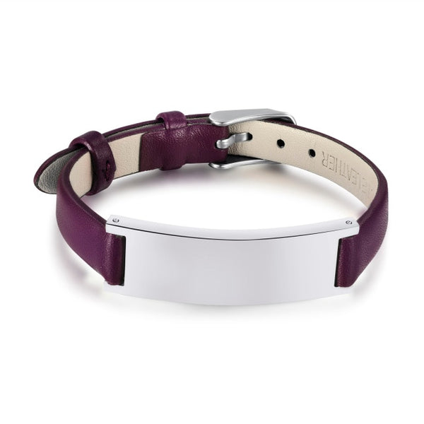 Pulsera de cuero personalizada