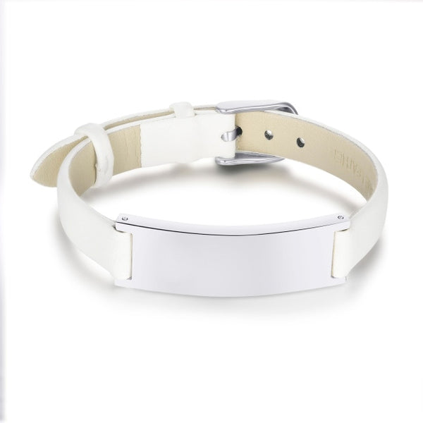 Pulsera de cuero personalizada