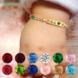 Birthstone Baby Bracelet