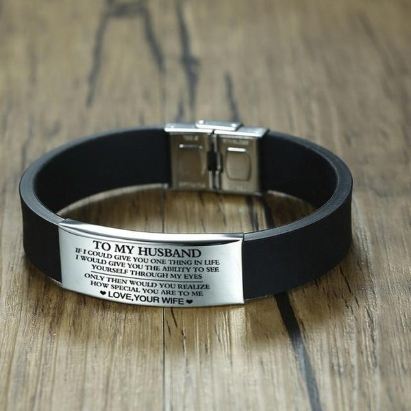 A MI MARIDO PULSERA DE SILICONA