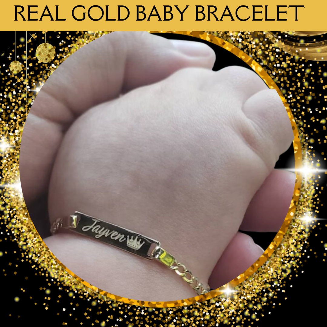 Engraved baby bracelet deals australia