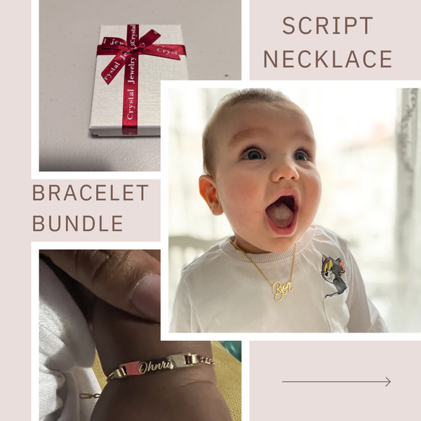 Baby Bracelet and Necklace Bundle