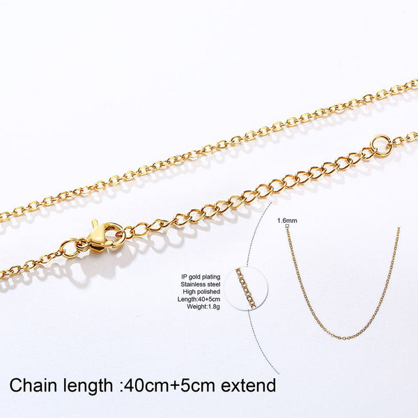 Custom Name Charm Necklace
