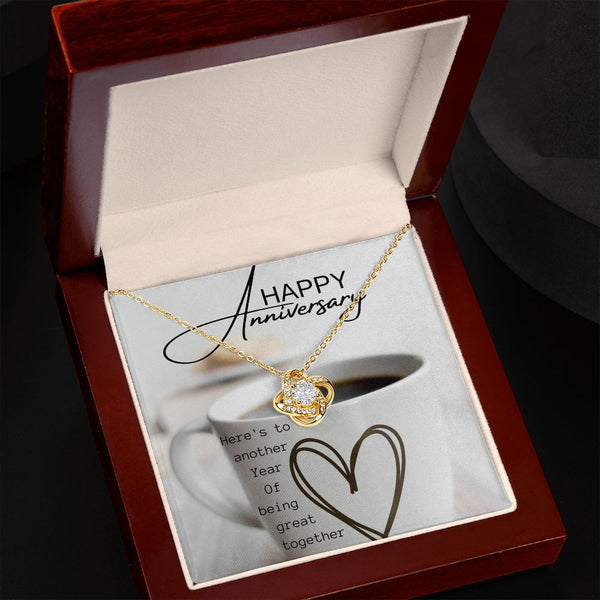 Anniversary Knot Necklace