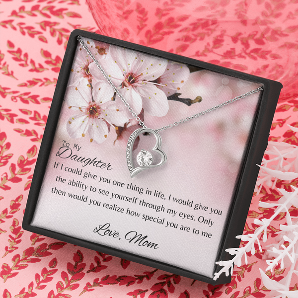 Mom Daughter Forever Love Necklace