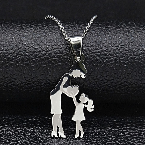 Mom Daughter Necklace