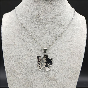Mom Daughter Necklace