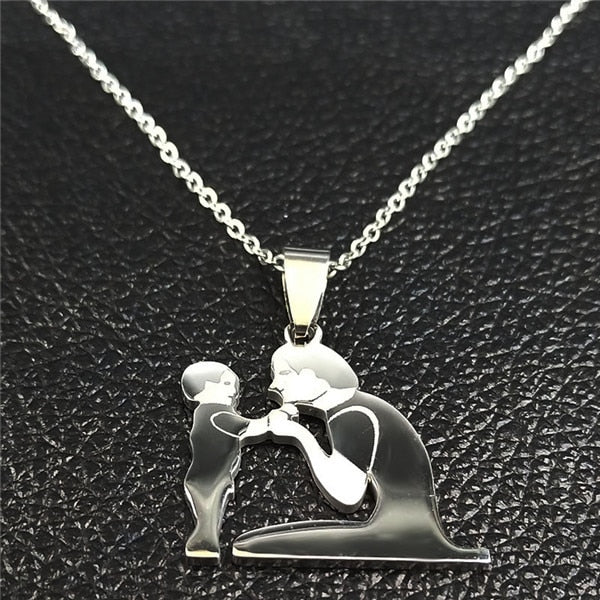 Mom Daughter Necklace