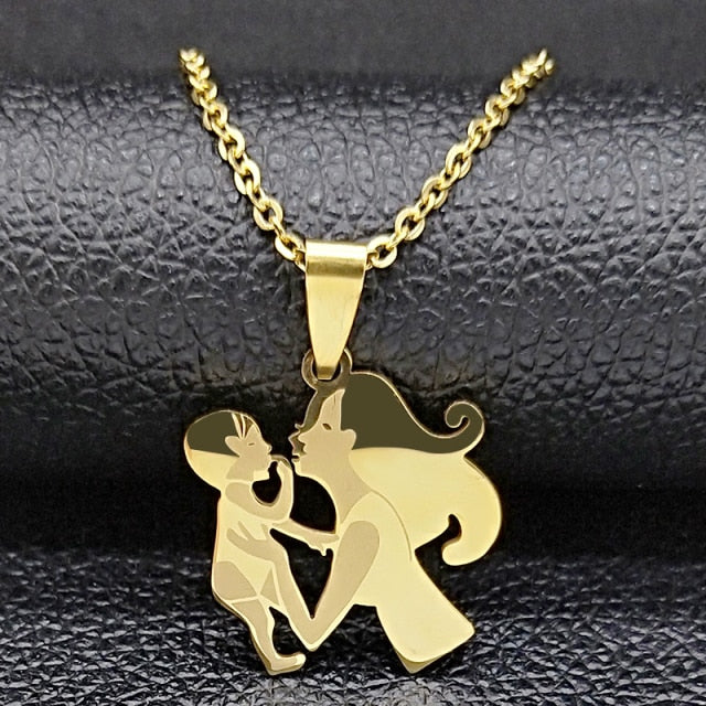 Mom Daughter Necklace