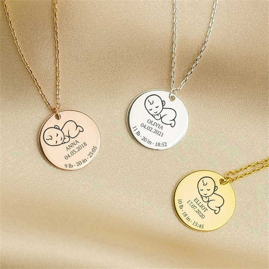 Baby Birth Necklace