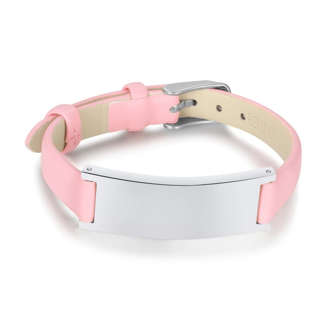 Personalized Leather Bracelet
