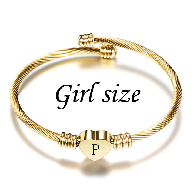 Kid's Initial Bracelet