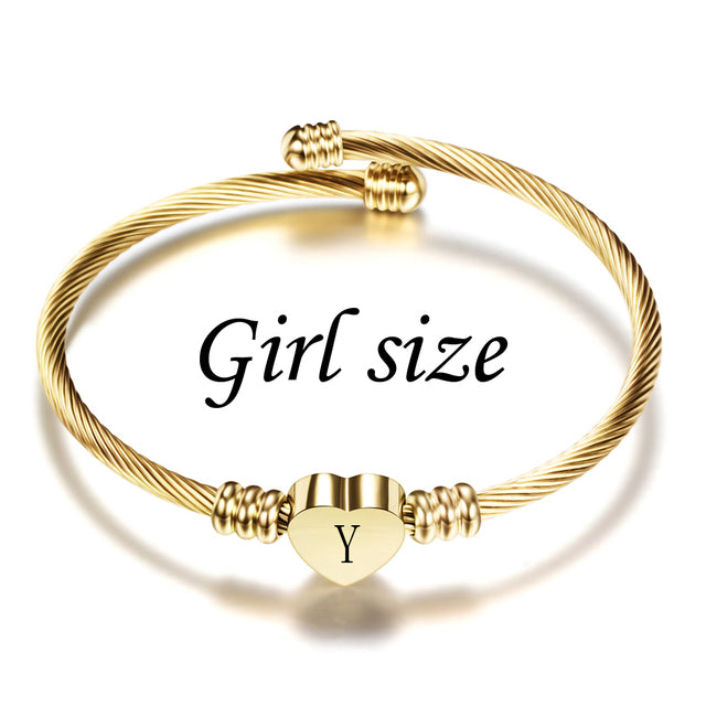 Kid's Initial Bracelet