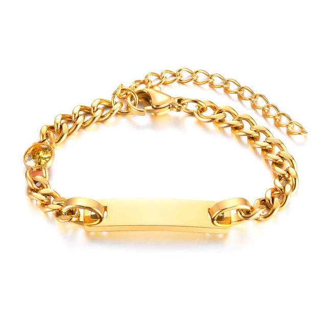 Birthstone Baby Bracelet